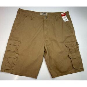 Wrangler Cargo Shorts‎ Mens 36 Premium Twill Acorn